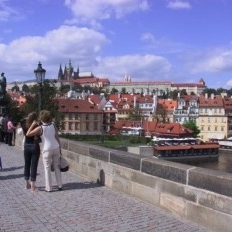 Walk on the Charles bridge