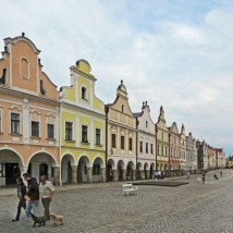 Telč houses